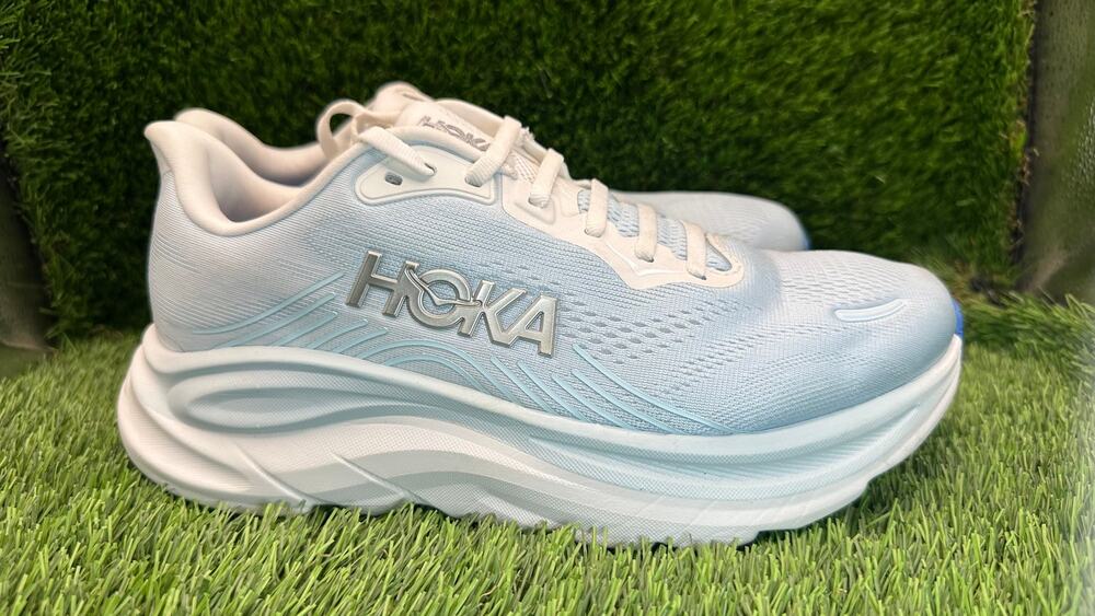 Hoka One One Clifton 11 1177539-FMM Athletic Sneaker Women 7.5D Blue Mesh Sports